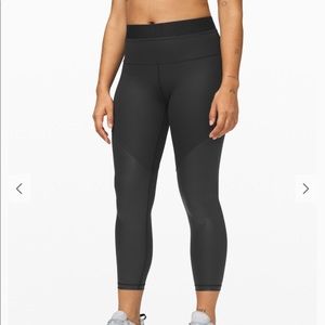 Lululemon power position foil legging